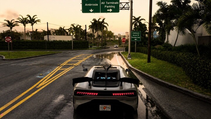 ภาพหลุดของซูเปอร์คาร์ในเมืองจาก GTA VI ที่เอฟเฟกต์รถเด็ดสุดจนหยิบไม่ถูก!