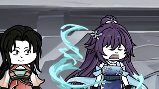 It's just a misunderstanding. Stab him with ten swords.