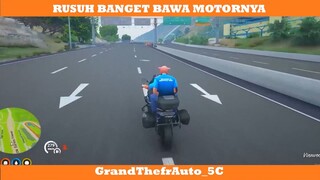 RUSUH BANGET BAWA MOTORNYA NIH !