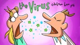 The VIRUS | Cartoon Box 214 | by FRAME ORDER | Virus Cartoon | Dark Comedy