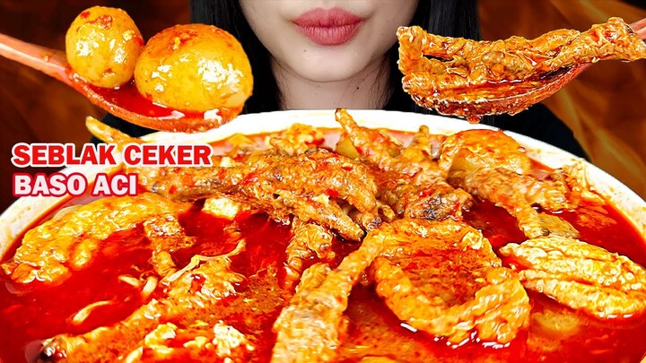 ASMR SEBLAK CEKER BASO ACI @cekercrunch | CEKER INSTAN NO 1 DI INDONESIA❓❓❗❗