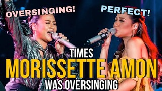 MORISSETTE AMON: OVERSINGING VS. NEUTRAL/PERFECTLY-STYLIZED SINGING