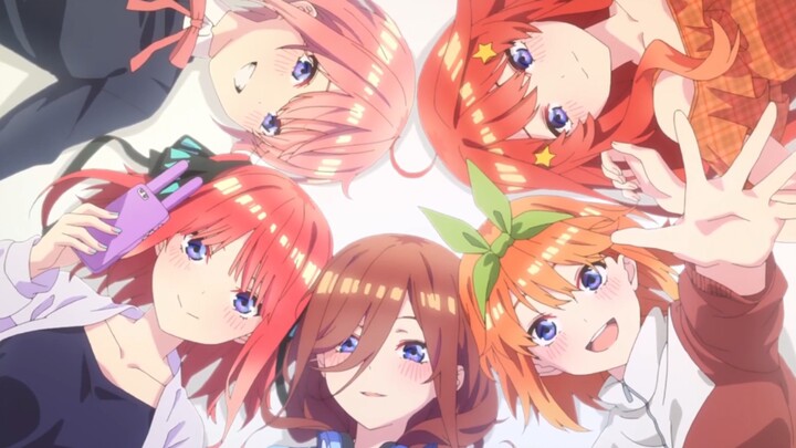 [The Quintessential Quintuplets Movie] 💕Five wedding dresses, one wedding～💕