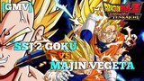 [GMV] Saiyan Fight 💪 SSJ2 Goku vs Majin Vegeta  ~ Dragon Ball Z BT 4