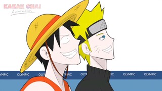 LUFFY VS NARUTO #BstationJadul