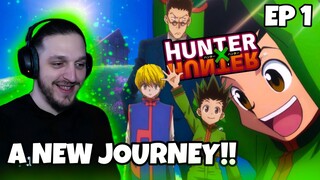 FIRST TIME REACTING TO Hunter x Hunter Episode 1 || THIS IS SOOO GOOD!!!