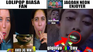 Lolipop Biasa Fan VS Jagoan Neon Enjoyer 😛...