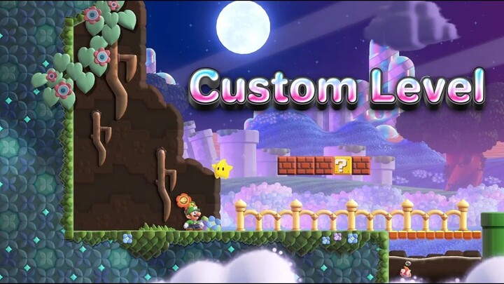 Midnight Meadow (Super Mario Bros. Wonder Custom Level)