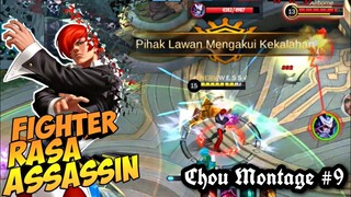 FIGHTER RASA ASSASSIN!!! Chou Montage #9 | Chou Best Combo! MLBB