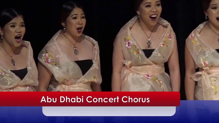 Abu Dhabi Concert Chorus - Paskong Pinoy sa Abu Dhabi 2019 Performance 1