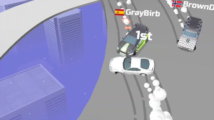 Playing Hyper drift definitely hyper