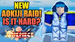 New Aokiji Raid - Can I Solo The Ice Raid? A One Piece Game
