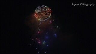 [4K]2017年 神明の花火大会 競技花火 丸玉屋小勝煙火店・小口煙火・山内煙火店・齊木煙火本店・マルゴー Shinmei Fireworks Contest | Yamanashi Japan