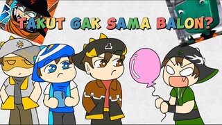 TAKUT GAK SAMA BALON? | BOBOIBOY ANIMATION