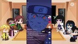 Kamaboko Squad react to Naruto Uzumaki || Naruto || KNY