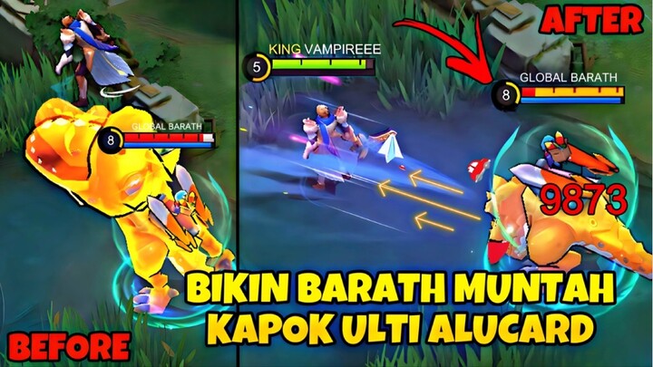 ALUCARD VS BARATH! BUILD PENETRASI TEMBUS DEFENSE BARATH!! | MLBB