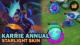 KARRIE ANNUAL STARLIGHT SKIN | Mobile Legends