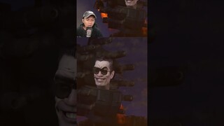 REACTION SKIBIDI TOILET EPISODE 68 PART 1 OFFICIAL! Epic Battle Titan TV Man VS Trio G-man #shorts