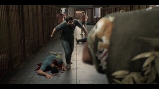 Resident Evil_ Death Island (2023) - Zombie Prison Attack Scene _ Movieclips