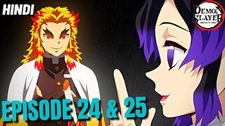 Demon Slayer Episode 24 and 25 Explained in Hindi | Demon Slayer Season 1 ep24, 25