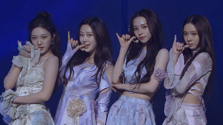 【4k 调色】aespa新曲 Thirsty 首尔演唱会官方舞台（开灯版）