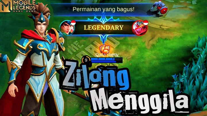 SANG NAGA TELAH KEMBALI !! ZILONG MENGGILA AUTO PANEN KILL 😱🔥