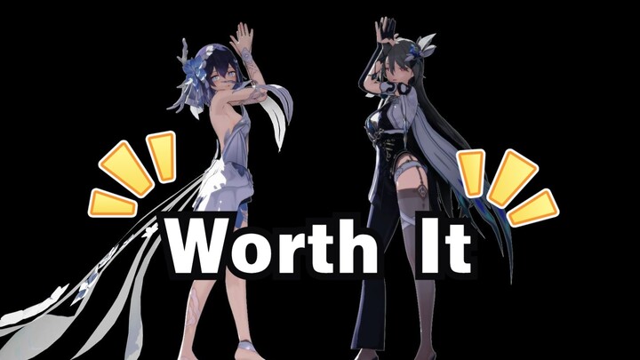 [ Honkai Impact 3/mmd] Worth It [p rendering test]