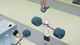 Killua asks Gon if he has been on a date (English dub)