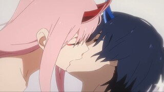 Darling in the franxx kiss seen