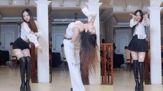 「西卡」嘿整个绝活——隔空下腰！老Once翻跳  I Can't Stop Me - Twice