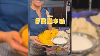 Makan semangkuk besar "Nasi Ketan Mangga"🥭