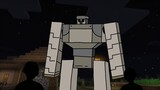 Poundza Z Minecraft animasi】 Saya akan menyerang sebagai golem besi!