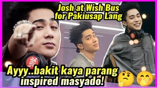 Rason kung bakit EXTRA HAPPY si SB19 Josh sa kanyang Wish Bus para sa Pakiusap Lang, narito!