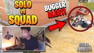 Nag Kunwareng Basura Kalaban Ko! (Solo vs Squad Gameplay!)