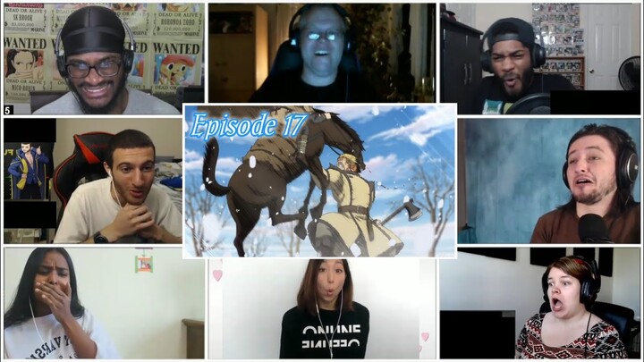 Vinland Saga episode 17 reaction mashup | ヴィンランド･サガ