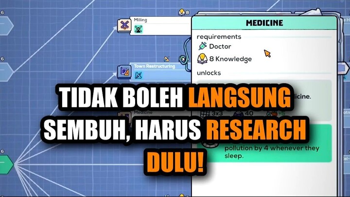 🏥 TERNYATA KITA HARUS NGE-RESEARCH OBAT DULU SEBELUM BISA SEMBUHKAN ORANG!