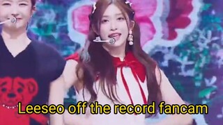 Leeseo off the record fancam
