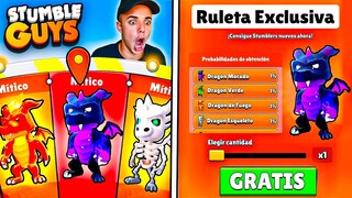 COMPRÉ la NUEVA RULETA *DRAGÓN ESPECIAL* y OCURRIÓ ESTO... 😨 STUMBLE GUYS