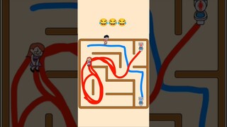 Toilets maze Help them go to toilet 😂 #game #androidgaming #animation