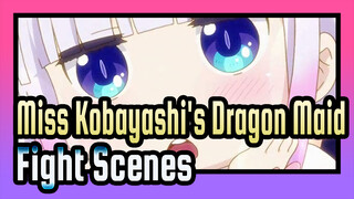 [Miss Kobayashi's Dragon Maid] Fight Scenes