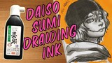 Daiso Sumi Drawing Ink | First Impression | Cheap Art Supply