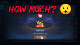 FIRE CROWN | How much? - MLBB