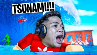 SURVIVING the MONSTER TSUNAMI - ANG HIRAP! | Roblox