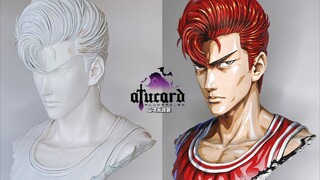 二次元涂装 1比1 樱木花道胸像