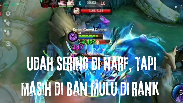 Udah Sering Di Narf. Tapi Masih Di Ban Mulu Di Rank.