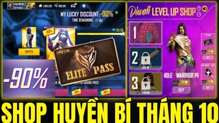 Free Fire - Hé Lộ Shop Huyền Bí Mới Tháng 10 Bán Thẻ Vô Cực Giá Rẻ , Shop Quy Đõi Điểm Rank Mùa Mới
