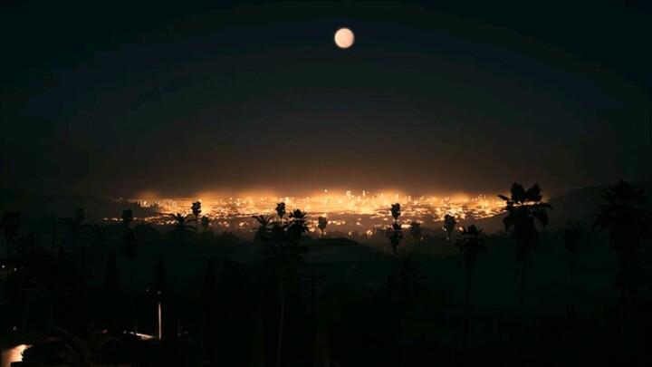 Separated by a single body of water: one side is paradise, the other hell.