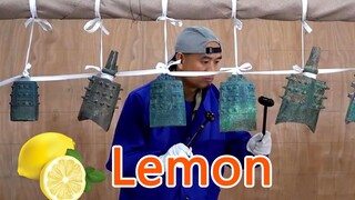 Playing "Lemon" on a Bianzhong from 2500 years ago