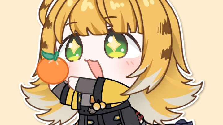 “  🍊  🐯  🐯  ”