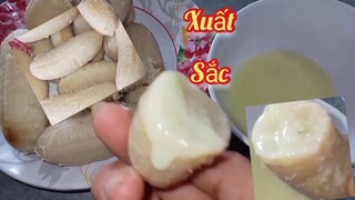 Cách luộc chuối đơn giản mà ngon|| ăn với sữa|| Ẩm thực miền tây||Như Huyền vlog